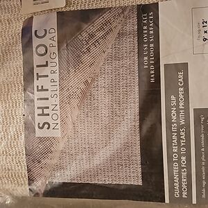 Area Rug PAD for Hardwood Floor Shiftloc 9x12 Ft